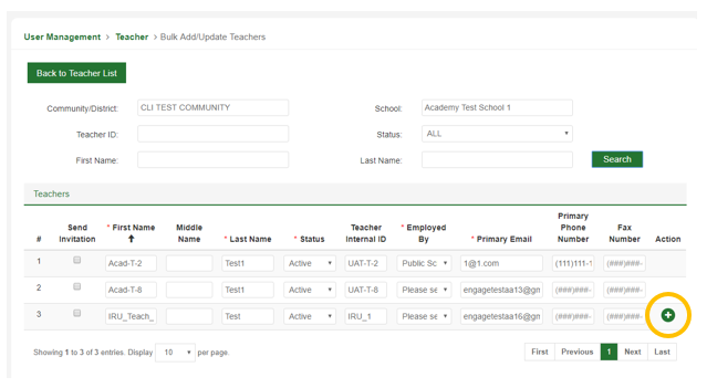 How to Create a Teacher – CLI Engage Public