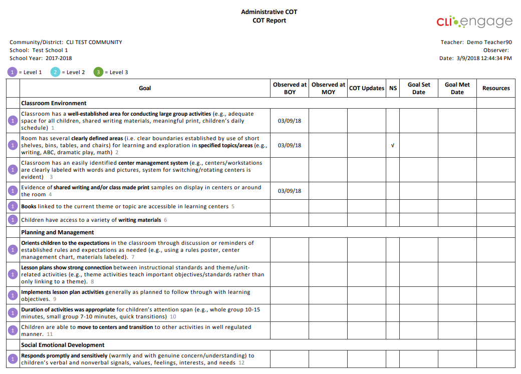 How to Use the Administrator COT – CLI Engage Public